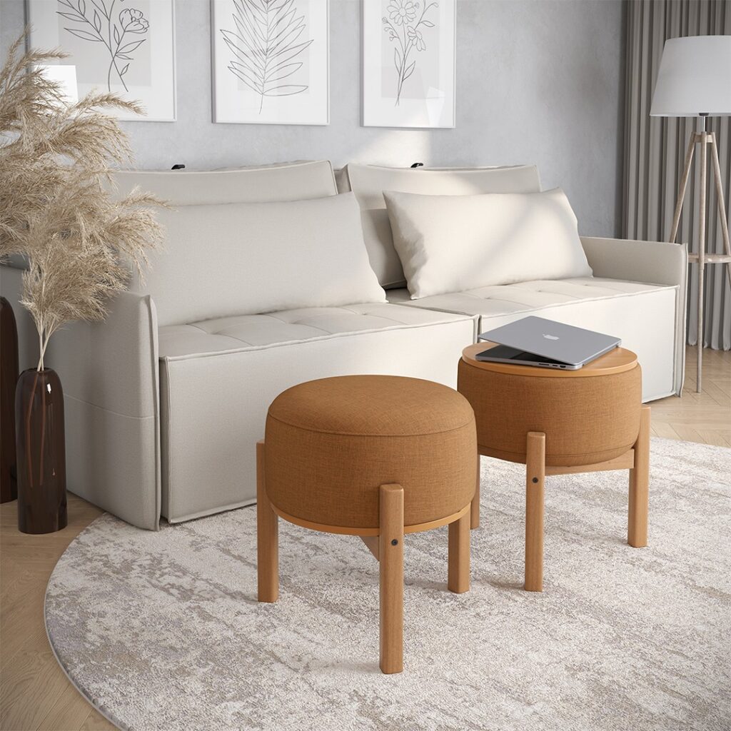 erros comuns decorar sala 3x3 com moveis grandes