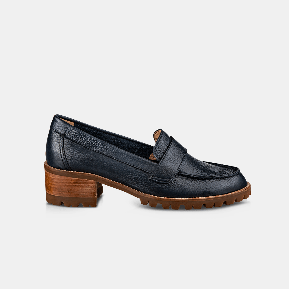 mocassim tratorado feminino para trabalhar