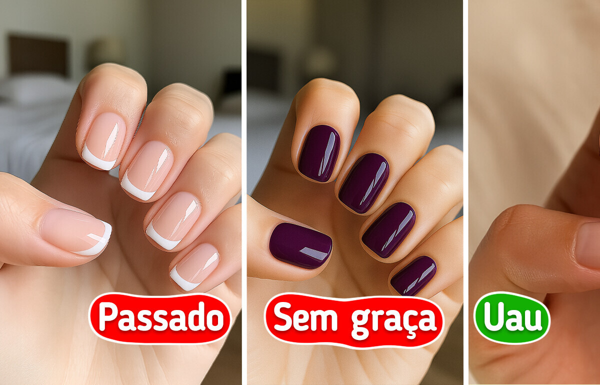 moda unhas