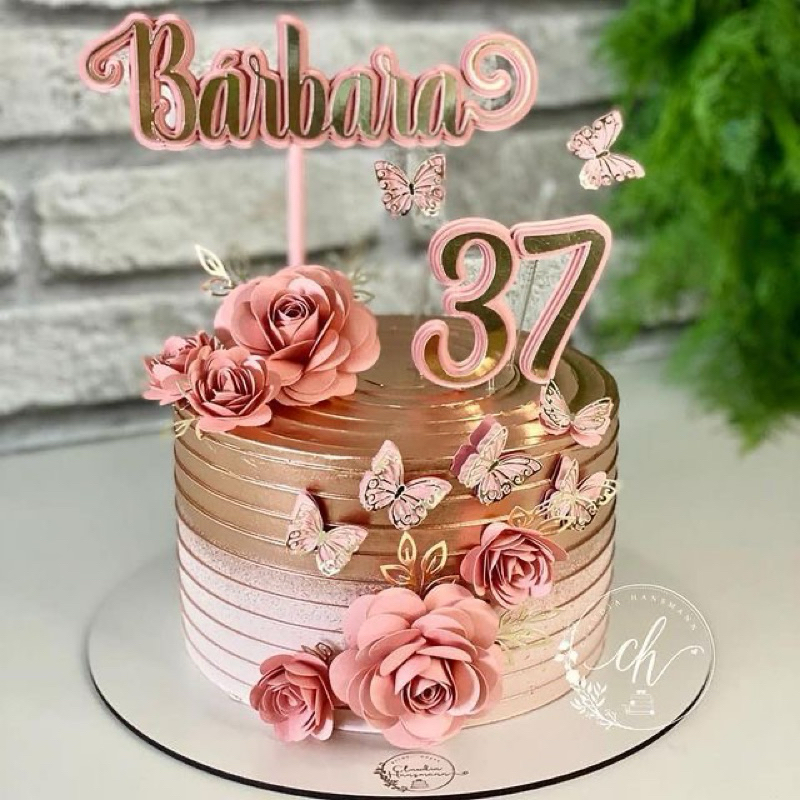 bolo feminino para 30 anos