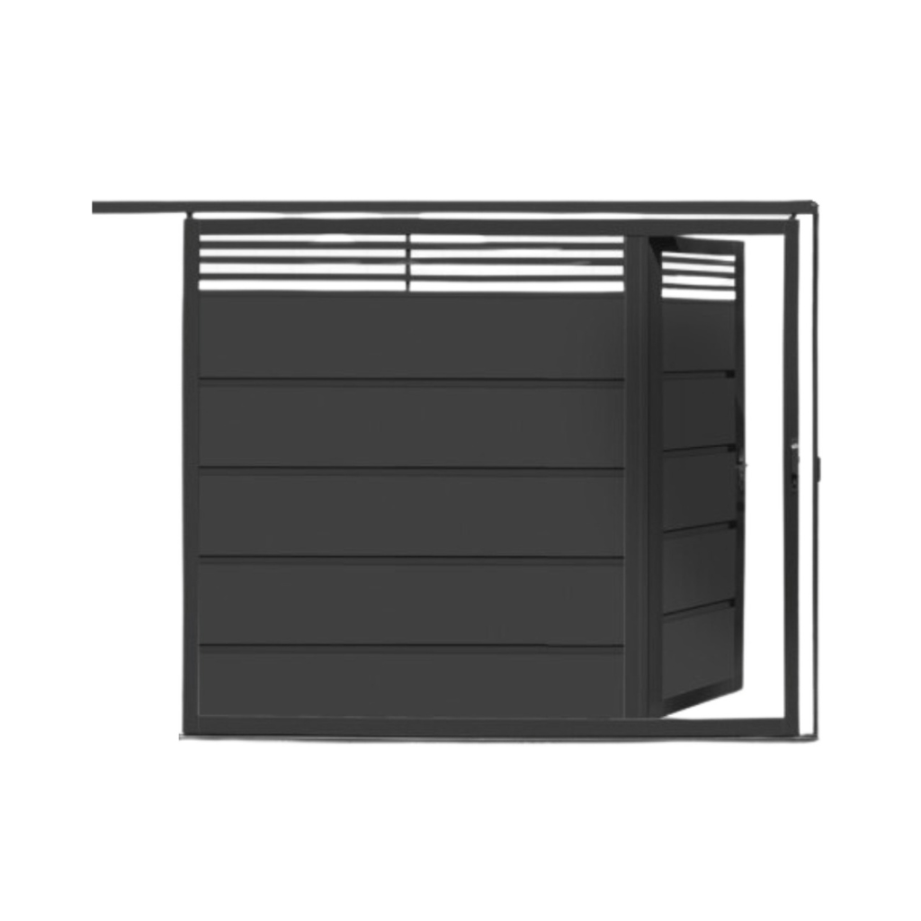 modelo de portão de garagem