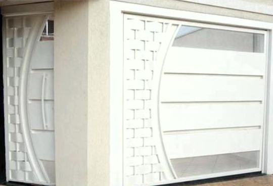 portão fechado para privacidade