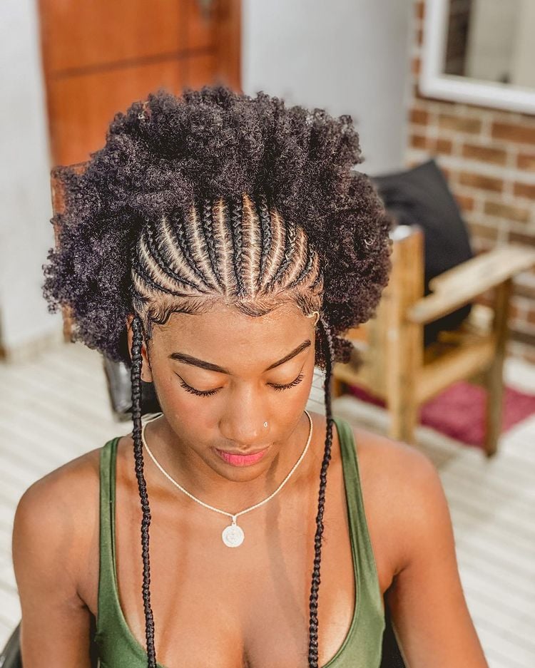 Inspirações de Penteados com Trança Nagô Frontal para Cada Ocasião