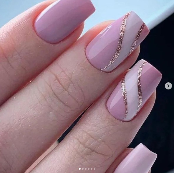 unhas em gel decoradas encapsuladas