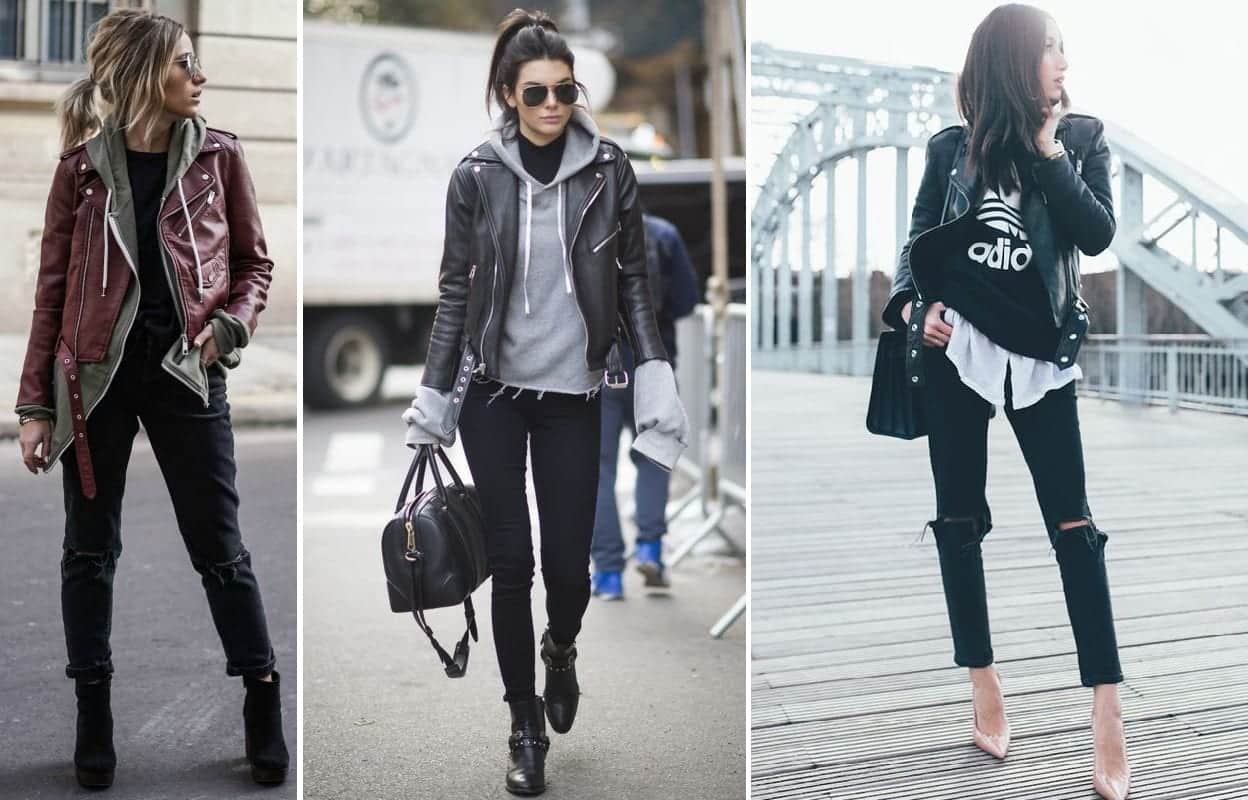 inspiração de looks moletom feminino tumblr