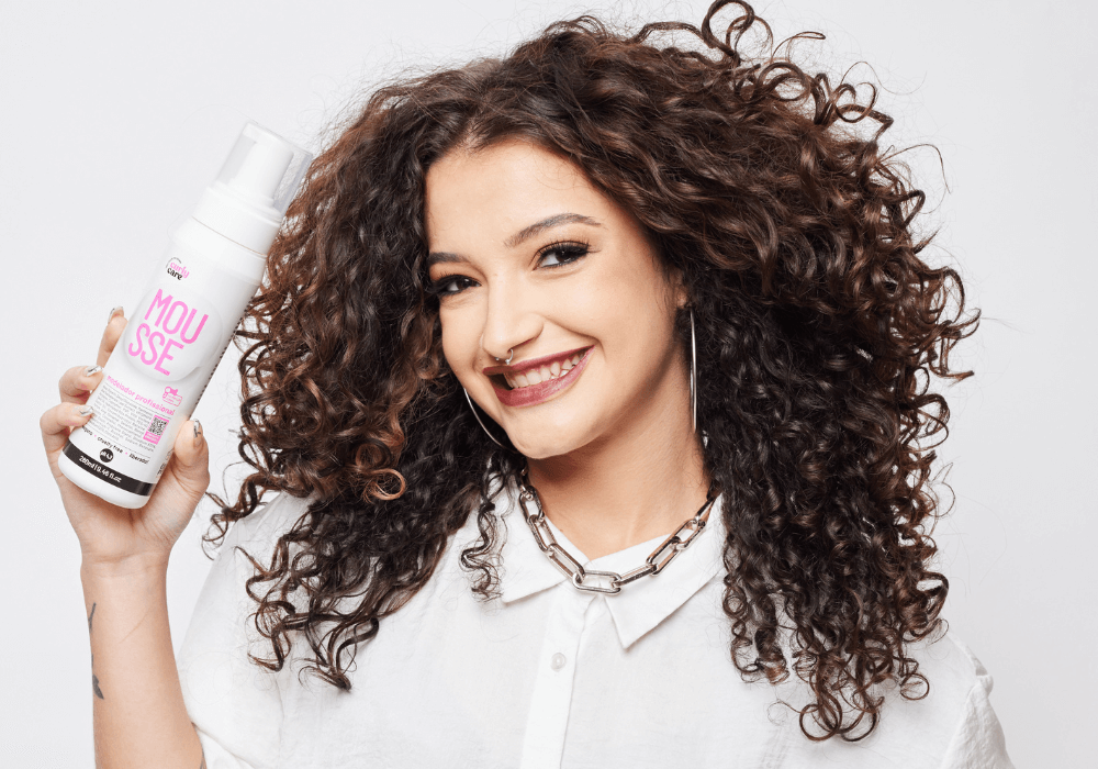 mousse cabelo
