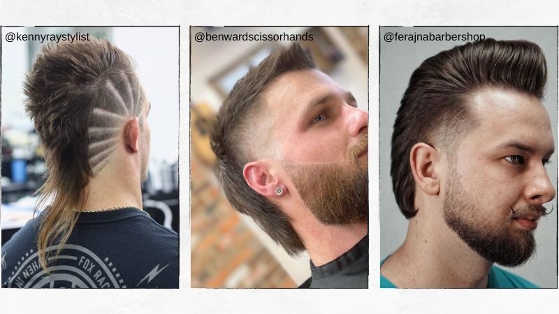 como estilizar mullet cacheado em casa