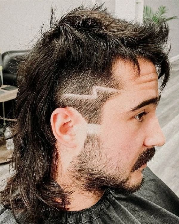 mullet cabelo