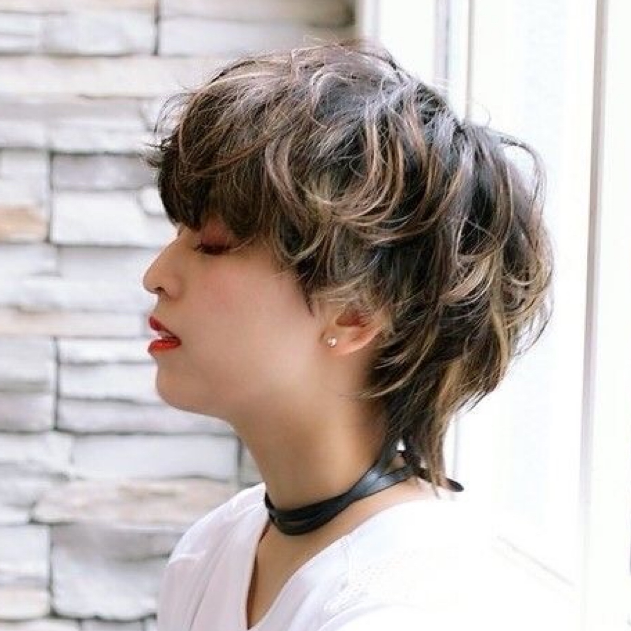 corte mullet moderno