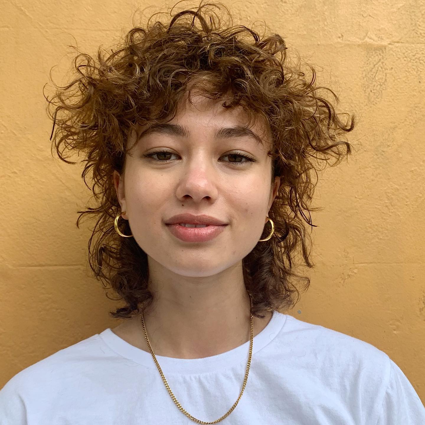 mullet em cabelo longo