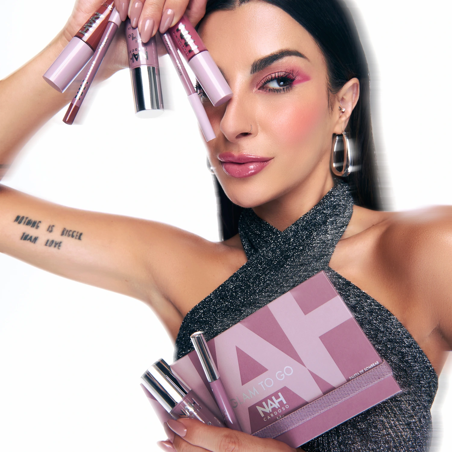 nah cardoso maquiagem