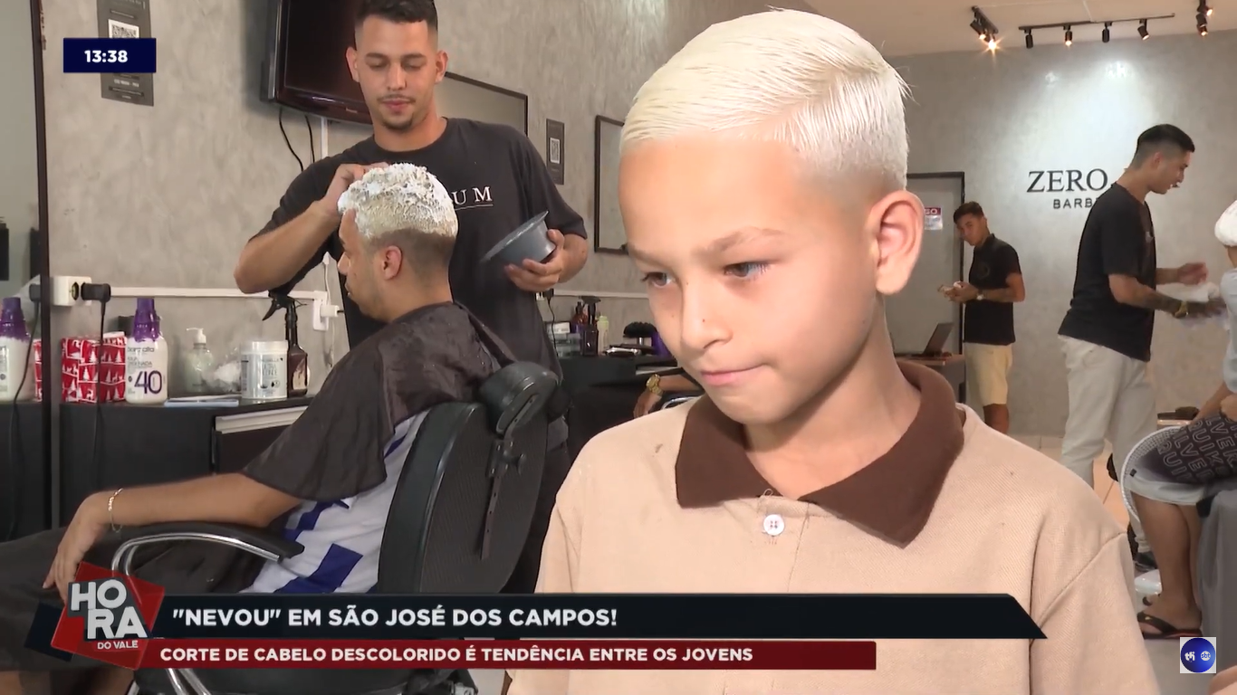 platinado degradê americano