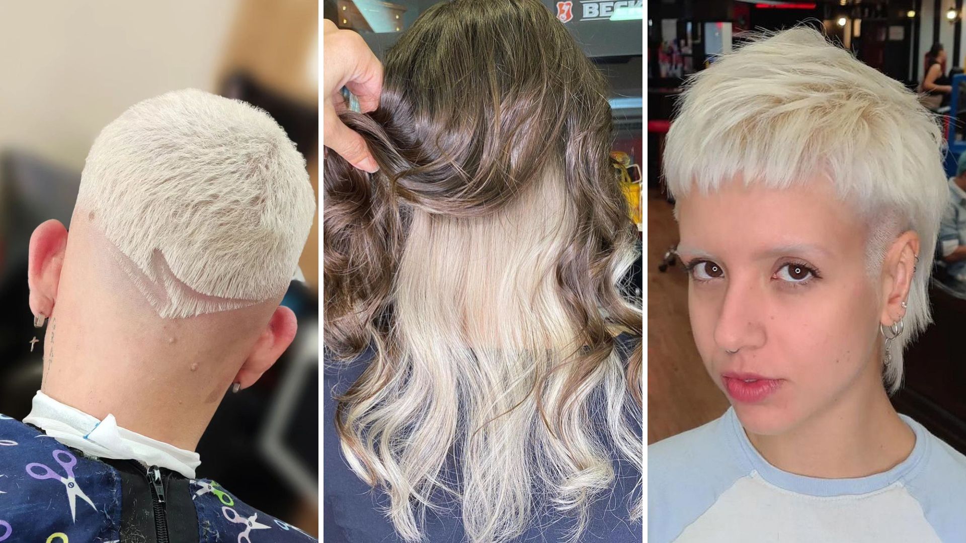 platinado com reflexo