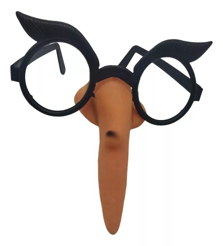 oculos com nariz