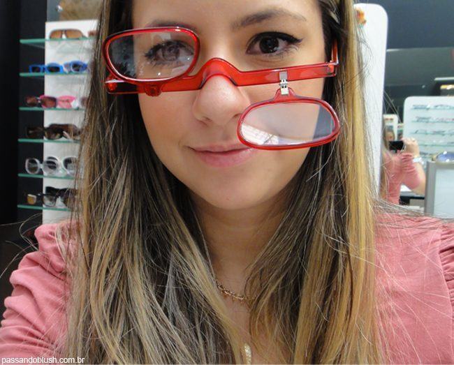 oculos para fazer maquiagem