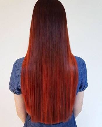 Ombré Vermelho em Cabelos Escuros: Dicas e Inspirações