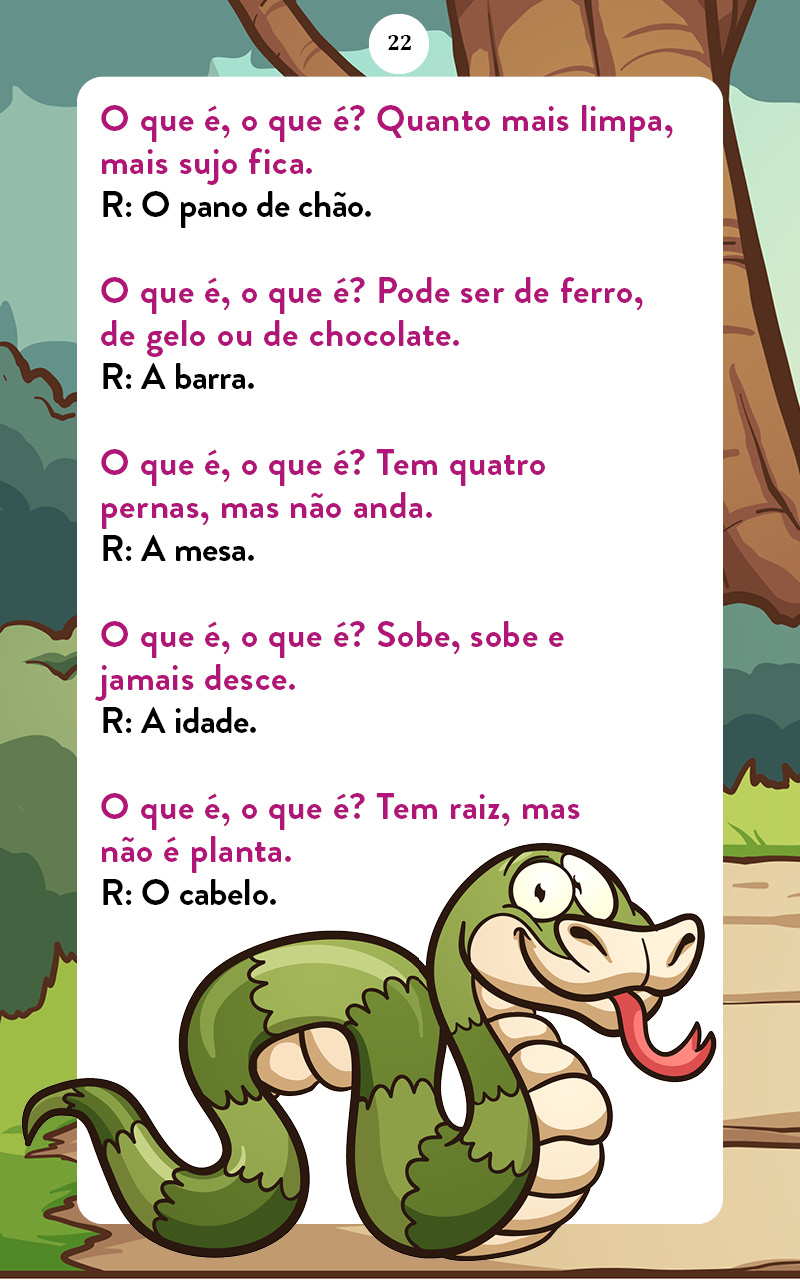 charadas para festa infantil