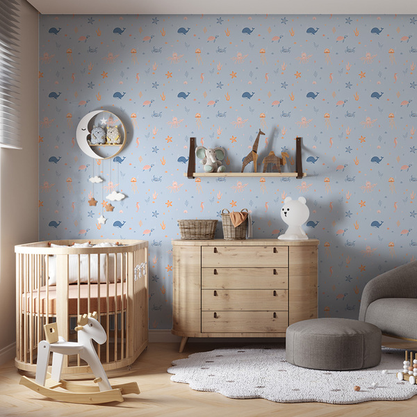 ideias papel de parede quarto menino 2024