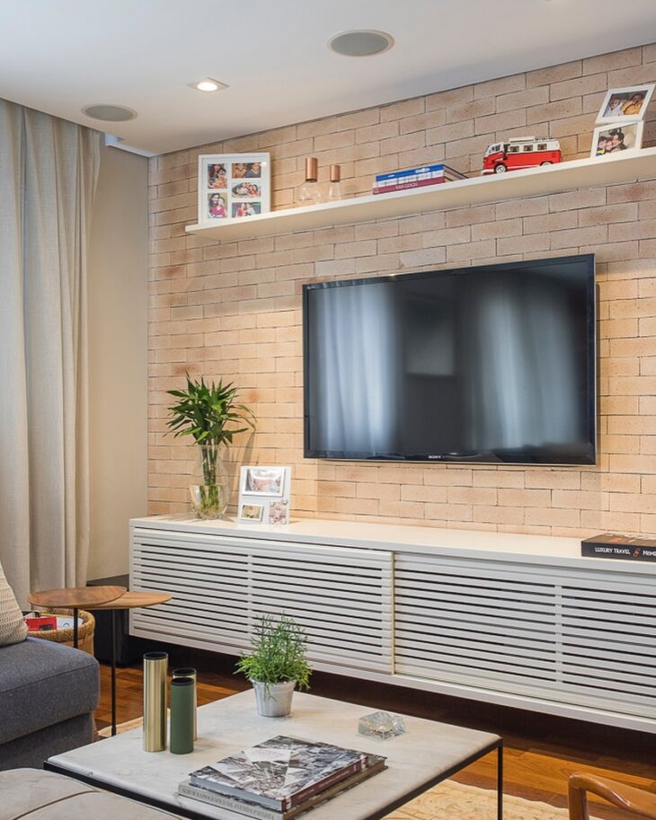 parede de tijolinho branco vs tijolinho vermelho