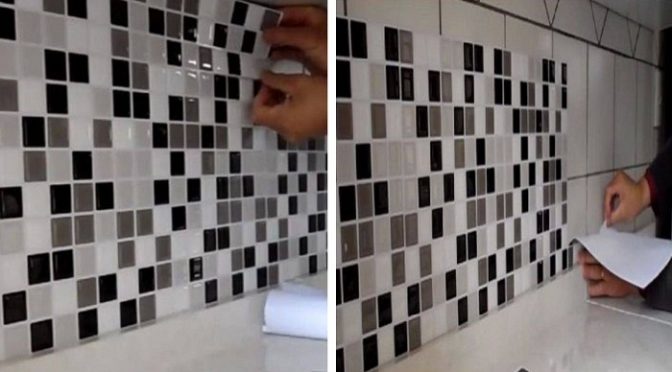 aplicar pastilha adesiva em box de chuveiro