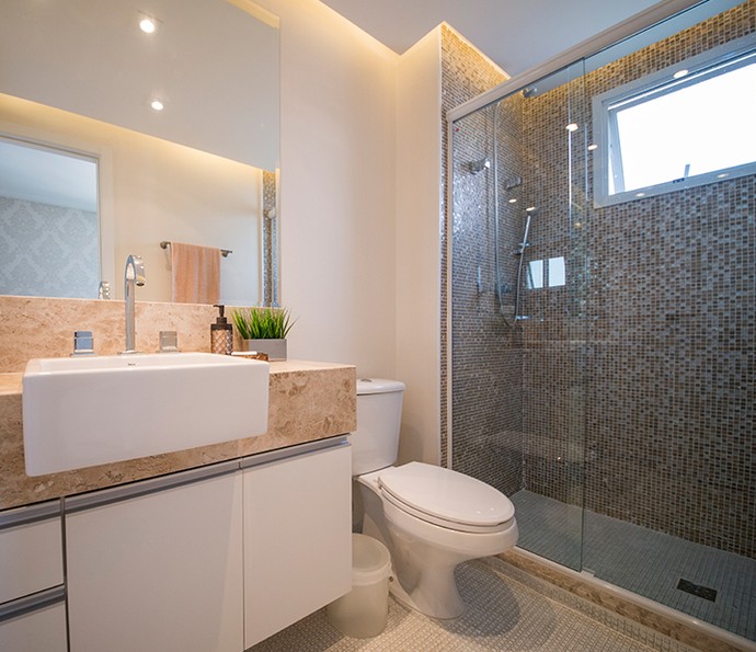 ideias criativas pastilhas adesivas banheiro