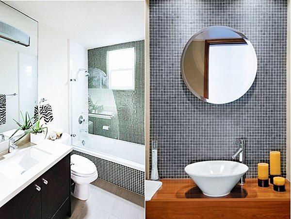 pastilha adesiva versus pintura banheiro