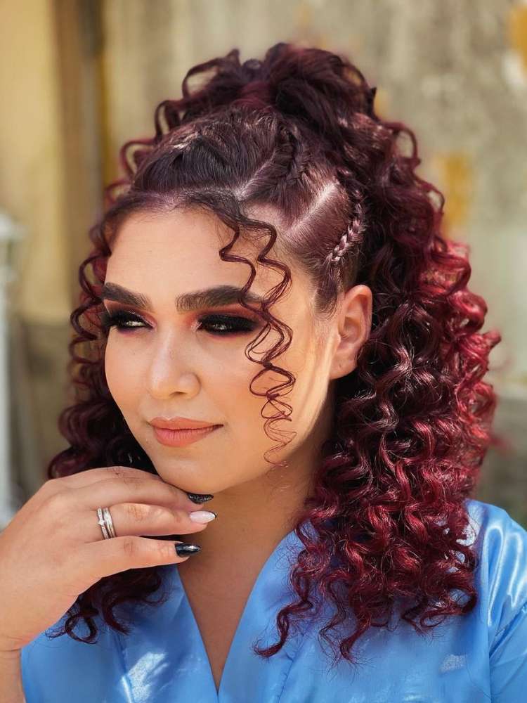 afro puff versus coque abacaxi qual melhor para crespo