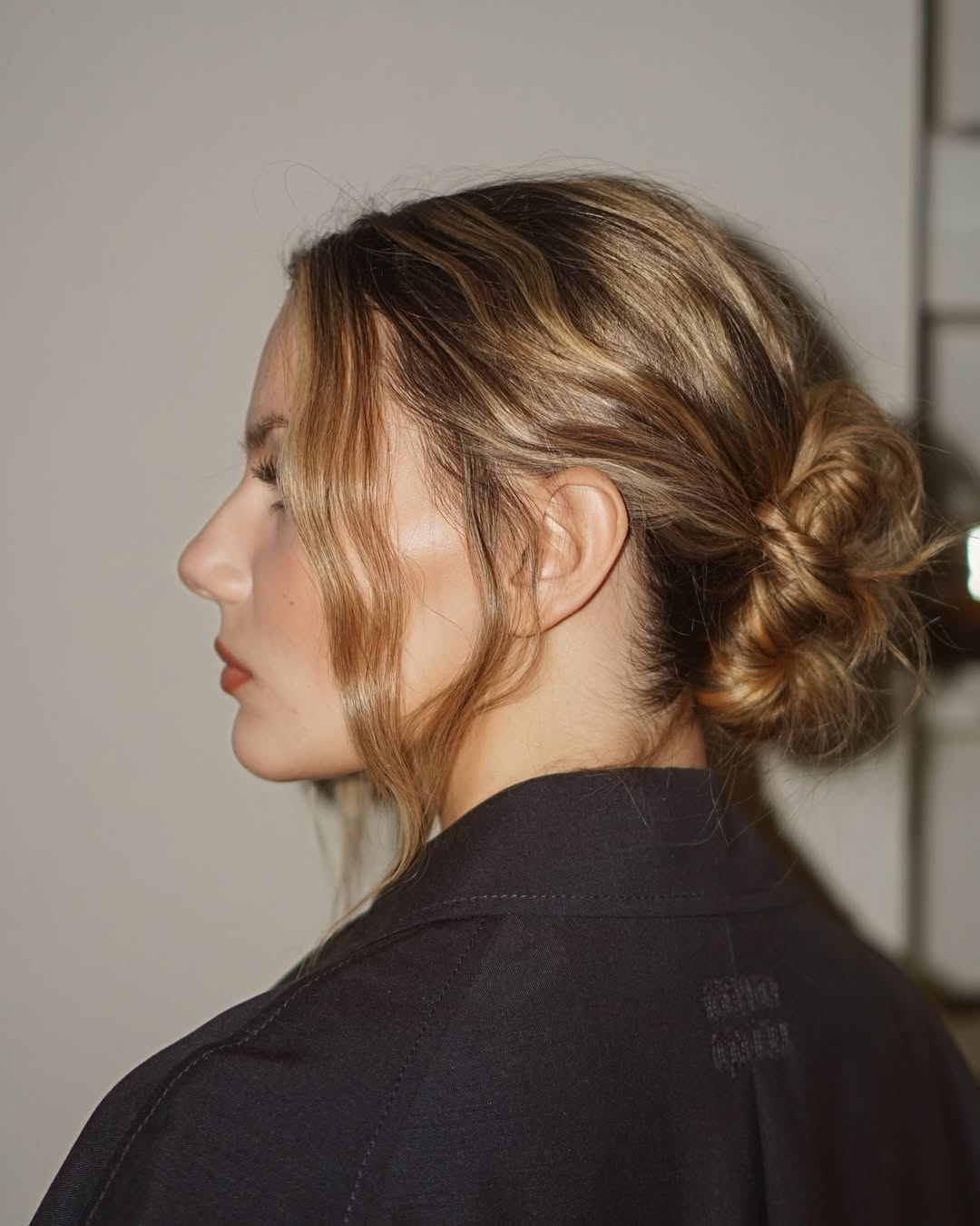 como fazer penteado rabo de cavalo baixo em cabelo médio