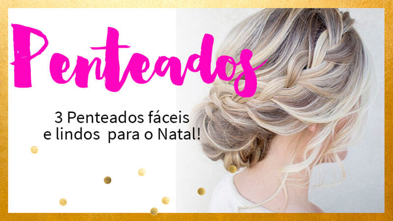 penteado com coque