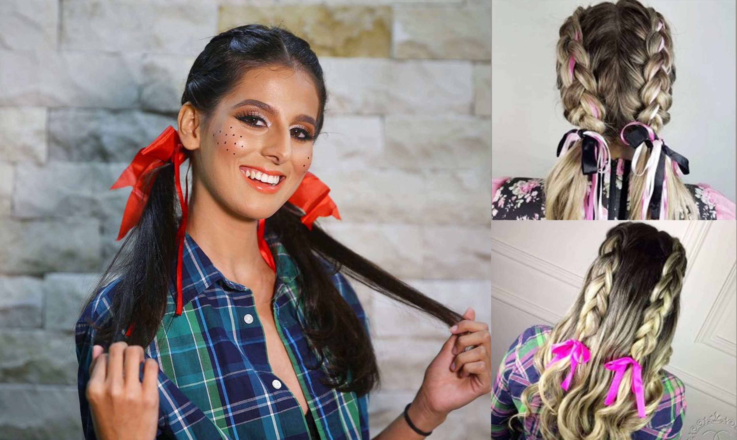 penteado festa junina