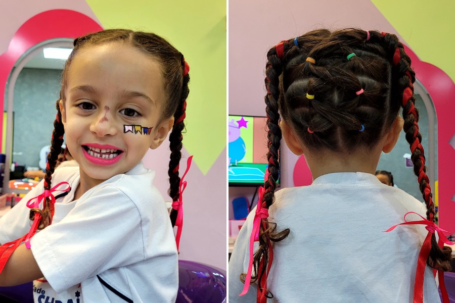 penteado junino adulto
