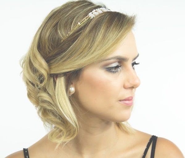 penteado para madrinha cabelo curto