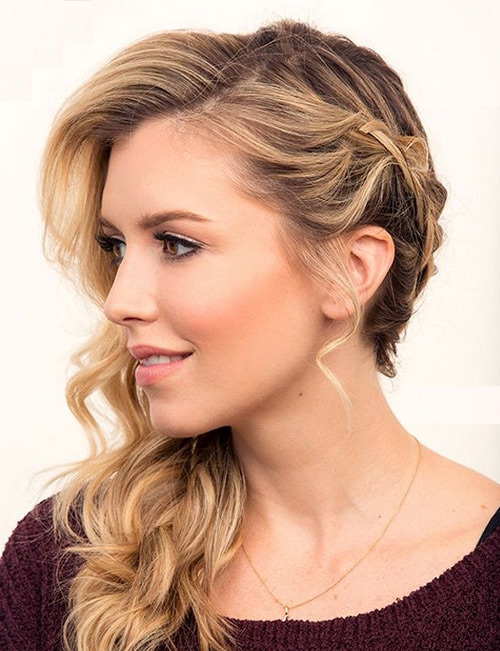 penteado madrinha casamento solto