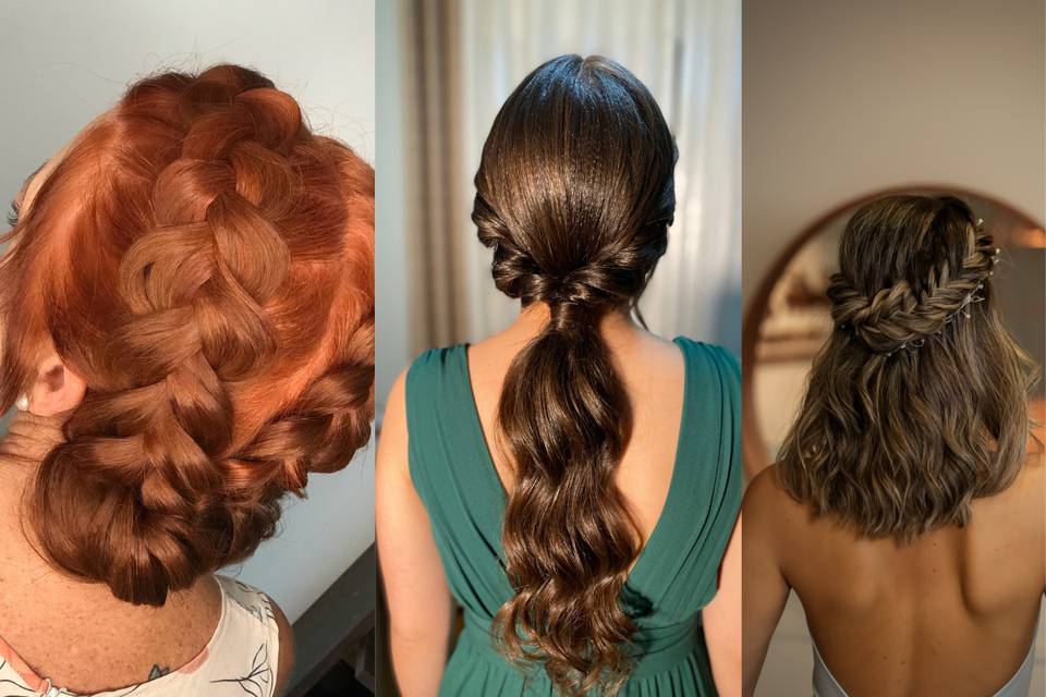 penteado madrinha casamento campo