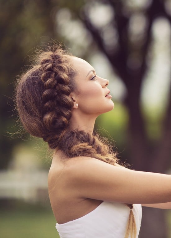 quanto custa um penteado profissional com trança embutida