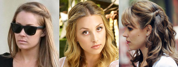 penteados de lado cabelo liso