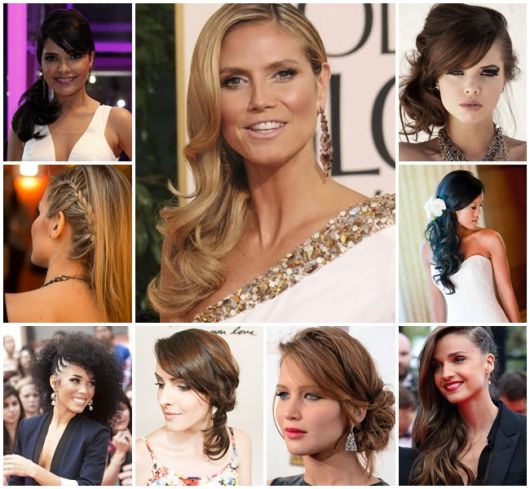 produtos baratos para fazer penteado de lado cabelo liso