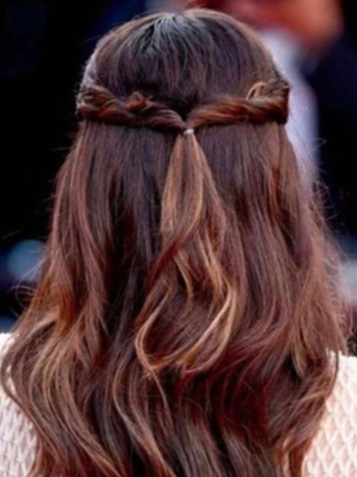 penteados rápidos cabelo solto