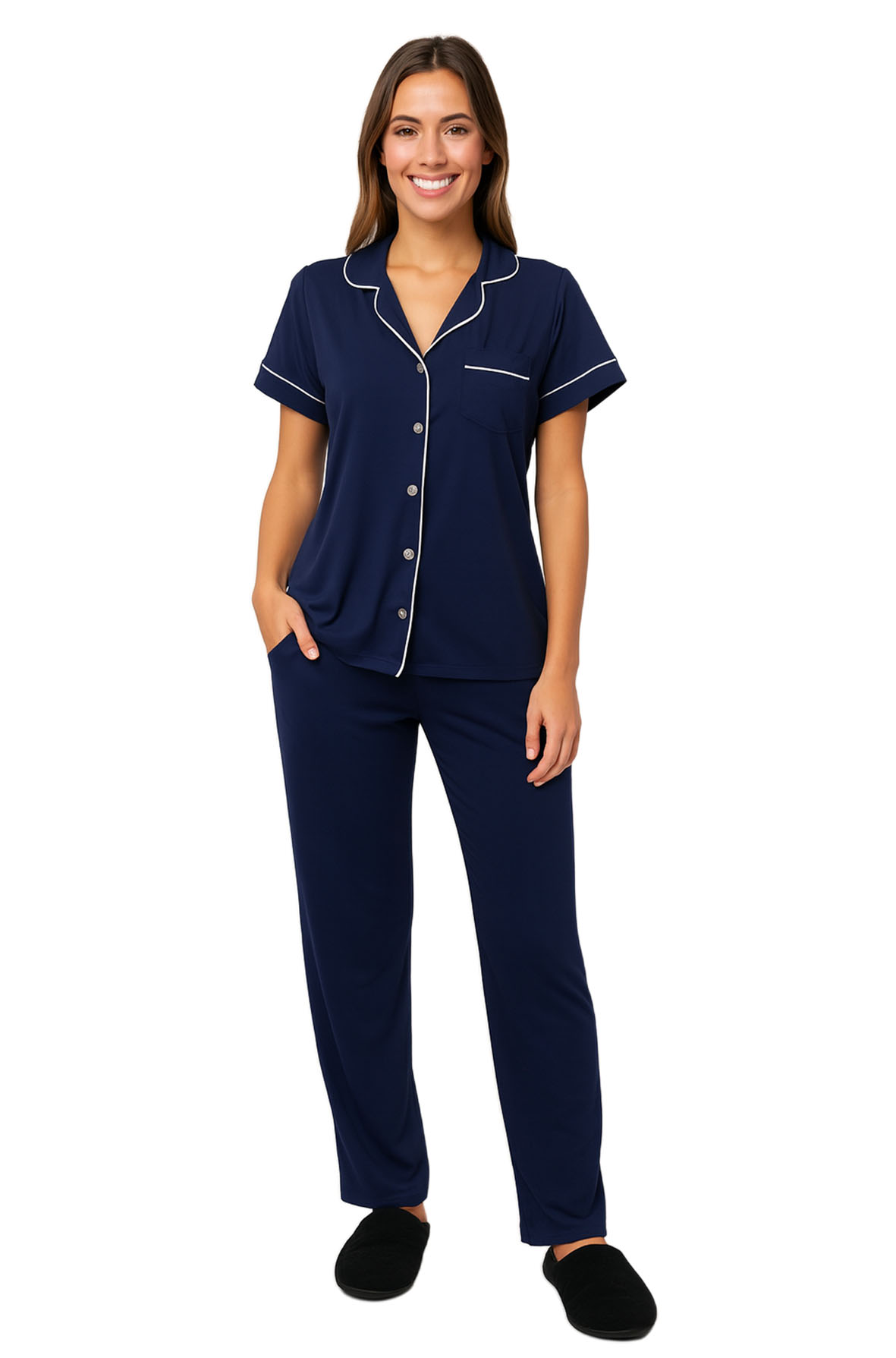 Pijama americano feminino plus size