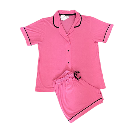 Pijama americano feminino viscose