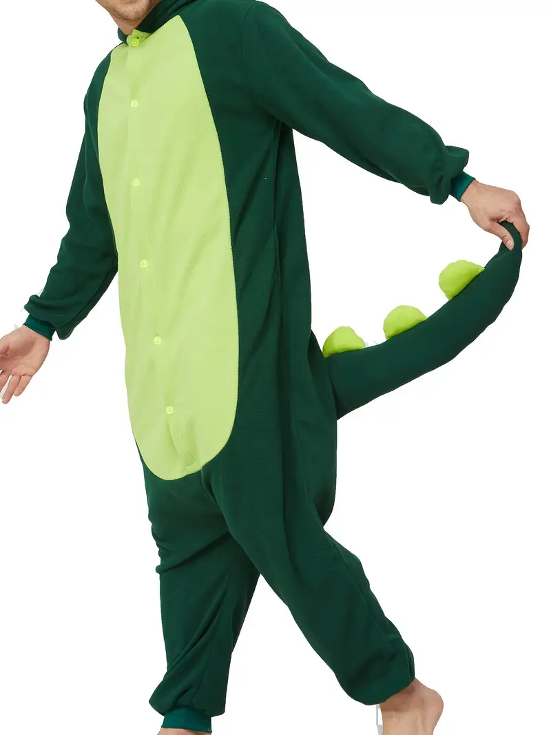 Pijama de dinossauro de inverno