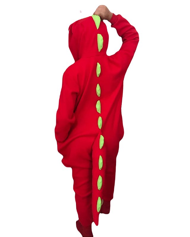 Kigurumi de dinossauro para festa