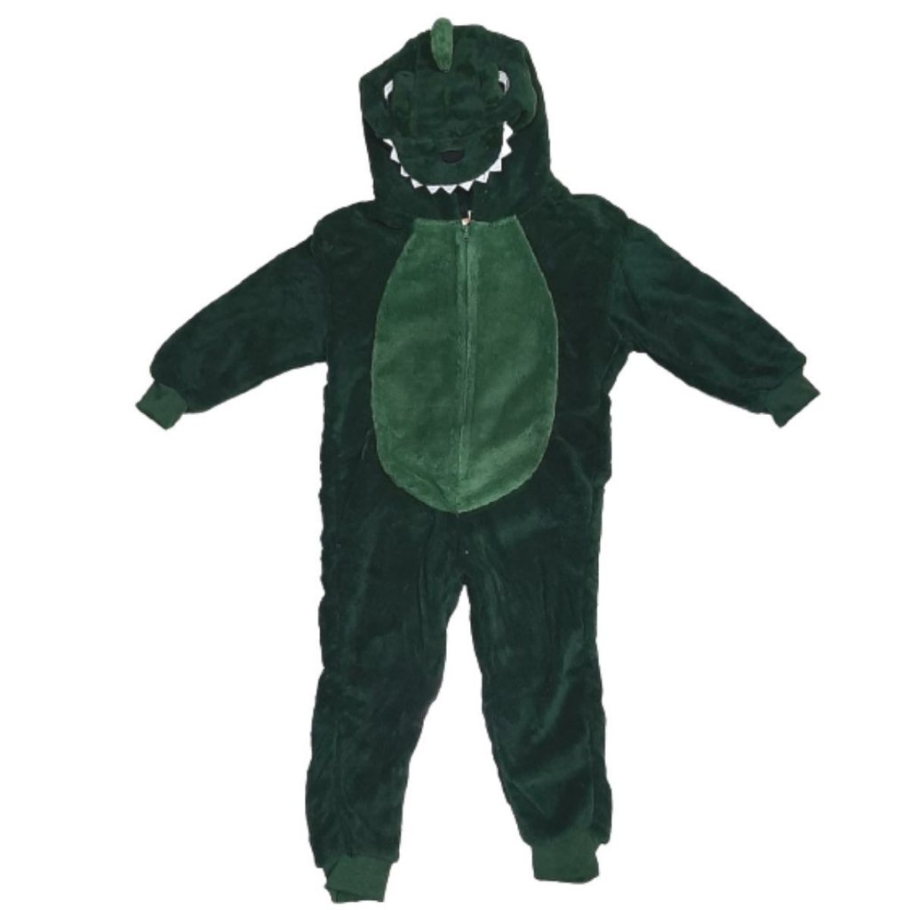 Pijama de dinossauro com capuz