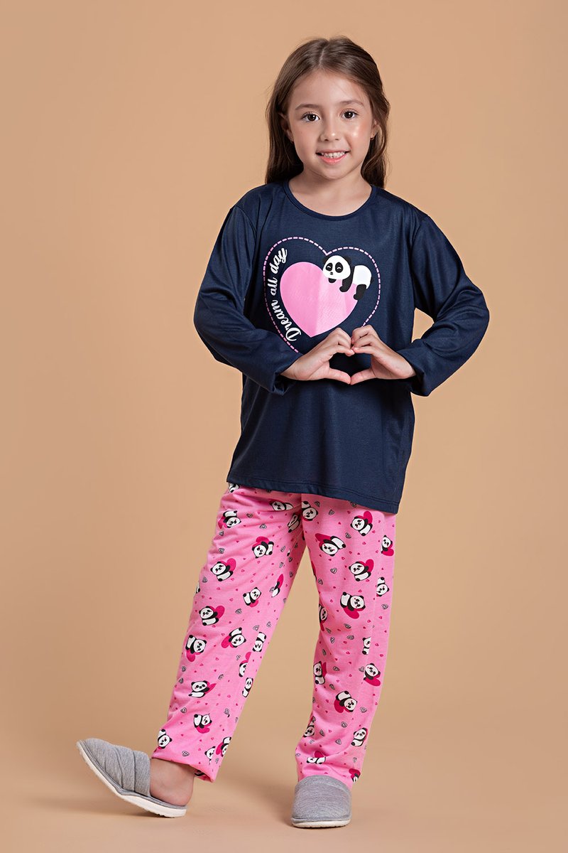 pijama infantil feminino verão