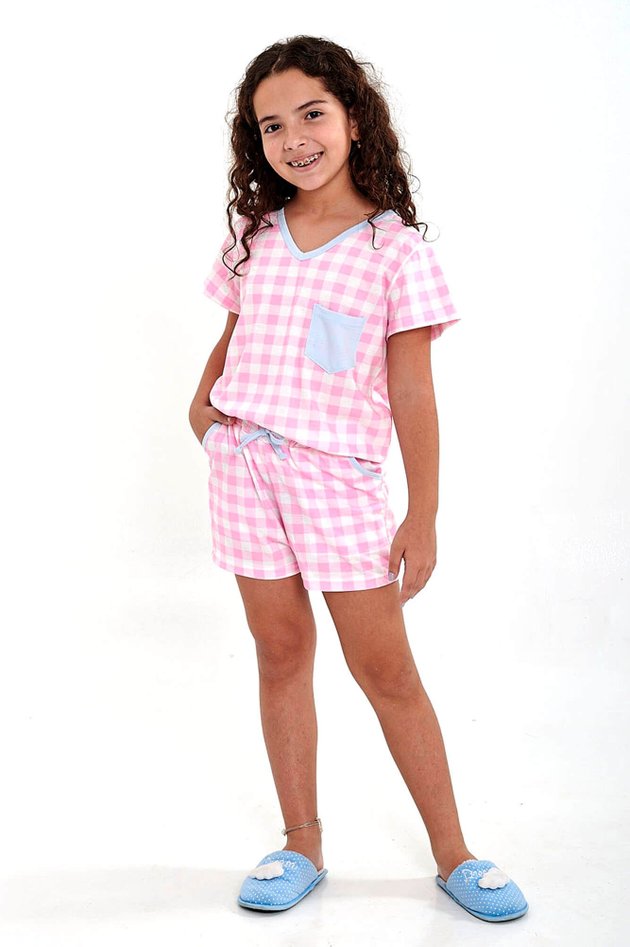 pijama infantil feminino barato