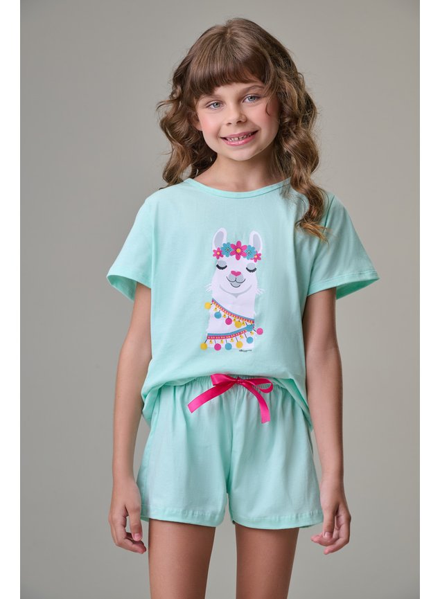 pijama infantil feminino algodão