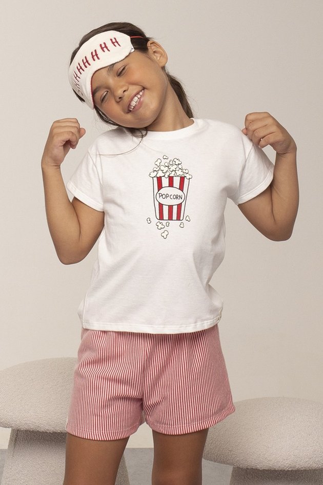 pijama infantil feminino flanelado