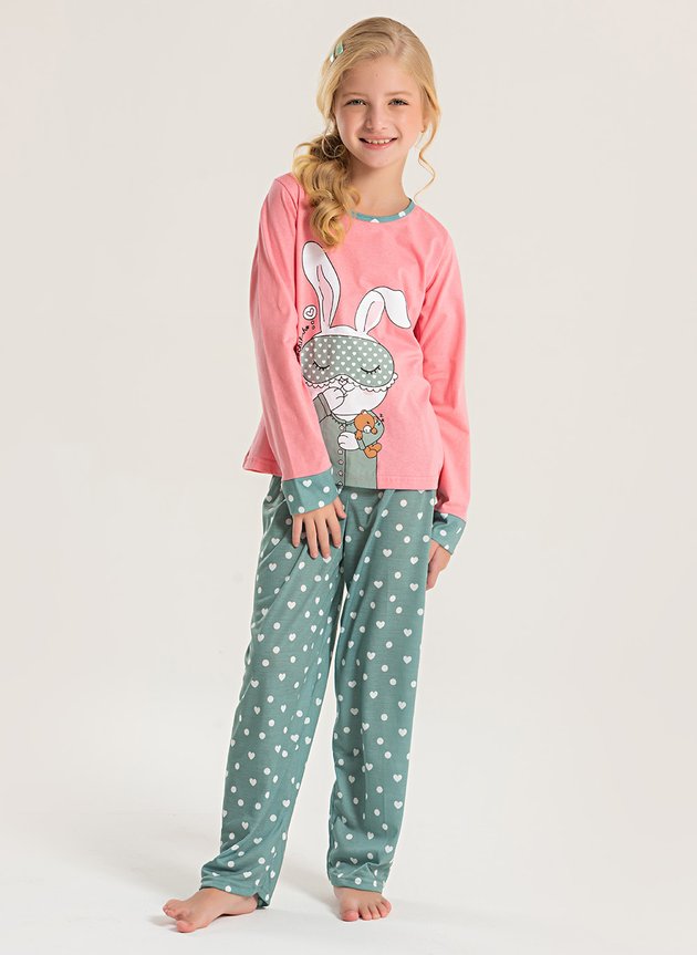 conjunto pijama infantil menina