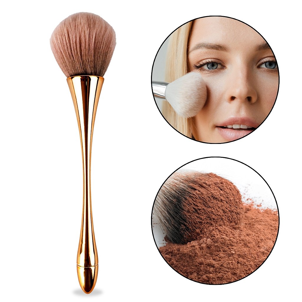 Como Usar Pincéis de Contorno para Definir o Nariz e Maçãs do Rosto