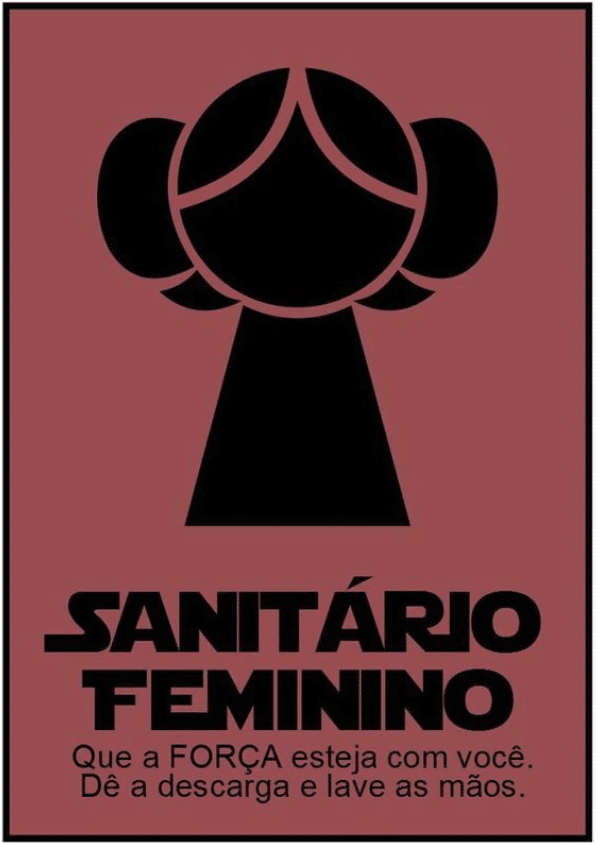 placa banheiro feminino para escritório pequeno